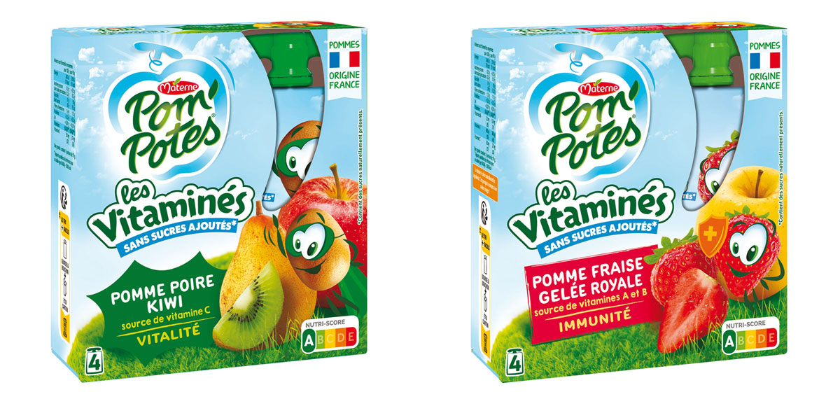 Materne et Pom'Potes étoffent leur offre avec des lancements vitaminés